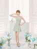 画像15: XSサイズあり【ROBE de FLEURS Glossy/ローブ・ド・フルール グロッシー】ベルトデザイン/ サイドプリーツ/ ノースリーブ/ フレア/ セットアップ/ ミニドレス/ キャバドレス[OF2]
