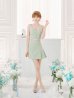 画像16: XSサイズあり【ROBE de FLEURS Glossy/ローブ・ド・フルール グロッシー】ベルトデザイン/ サイドプリーツ/ ノースリーブ/ フレア/ セットアップ/ ミニドレス/ キャバドレス[OF2]
