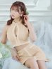 アイボリー モデル：阿部なつき　身長：160cm　着用サイズ：Sサイズ