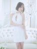 ホワイト モデル：天海りこ　身長：156cm　着用サイズ：Sサイズ