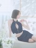 ネイビー モデル：天海りこ　身長：156cm　着用サイズ：Sサイズ