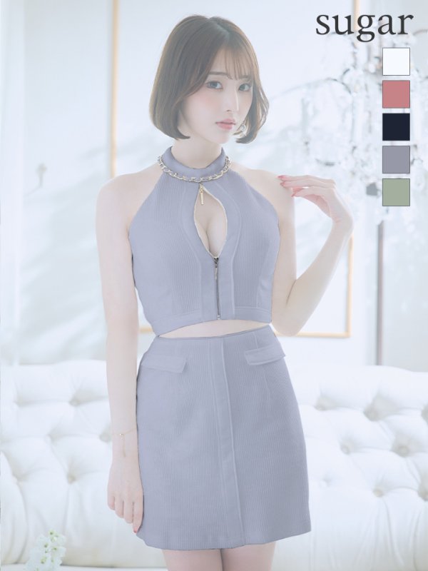 ブルー モデル:天海りこ 身長:156cm 着用サイズ:Sサイズ