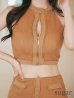 キャメル モデル：ゆめ　身長：160cm　着用サイズ：Sサイズ