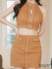 キャメル モデル：ゆめ　身長：160cm　着用サイズ：Sサイズ