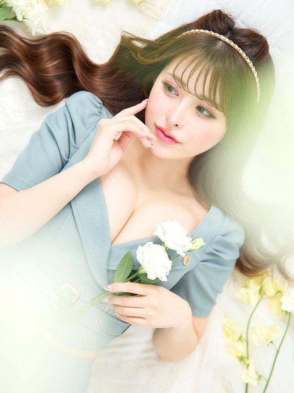 画像8: XSサイズあり【Glossy/グロッシー】レザーベルト/ パフスリーブ/ トラベル/ タイト/ セットアップ/ ミニドレス/ キャバドレス[OF08]