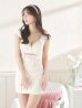 画像26: XSサイズあり【ROBE de FLEURS Glossy/ローブ・ド・フルール グロッシー】ウエストカット/ ベルトデザイン/ シンプル/ タイト/ ミニドレス/ キャバドレス[OF2]