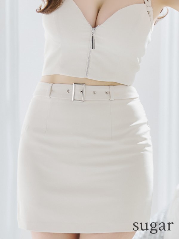 画像11: 再入荷【Glossy/グロッシー】袖あり/ 2way/ ホルターリボンネック/ オフショルダー/ セットアップ/ タイト/ ミニドレス/ キャバドレス[OF08]