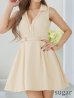 画像17: XSサイズあり【ROBE de FLEURS Glossy/ローブ・ド・フルール グロッシー】ノースリーブ/ バストオープン/ パイピング/ フレア/ ワンピース/ ミニドレス/ キャバドレス[OF2]