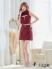 画像22: XSサイズあり【ROBE de FLEURS Glossy/ローブ・ド・フルール グロッシー】フロントジップ/ ノースリーブ/ ストレッチ/ 無地/ ワンカラー/ タイト/ セットアップ/ ミニドレス/ キャバドレス[OF2]