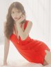 画像5: XSサイズあり【ROBE de FLEURS Glossy/ローブ・ド・フルール グロッシー】フロントジップ/ バストビジュー/ シャープリー/ ワンカラー/ ノースリーブ/ タイト/ ミニドレス/ キャバドレス[OF2]