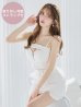 画像29: XSサイズあり【ROBE de FLEURS Glossy/ローブ・ド・フルール グロッシー】バストカット/ ジッパーデザイン/ ワンカラー/ ラメ/ セットアップ/ タイト/ ミニドレス/ キャバドレス[OF2]
