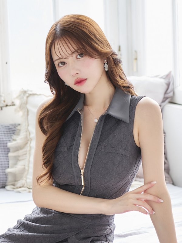 グレー モデル:ゆめ 身長:160cm 着用サイズ:Sサイズ