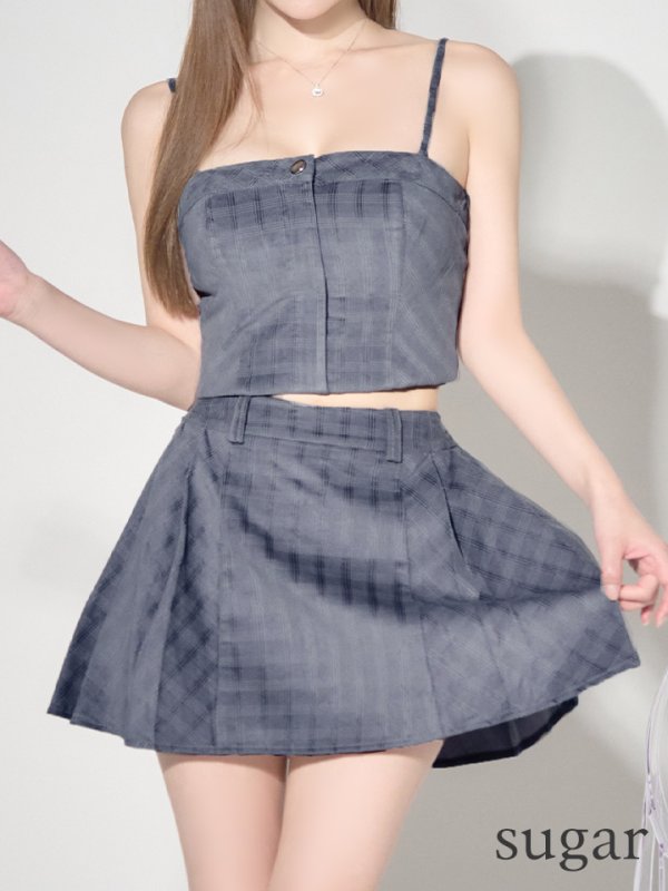 グレー モデル:ゆめ 身長:160cm 着用サイズ:Sサイズ