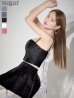 ブラック モデル：ゆめ　身長：160cm　着用サイズ：Sサイズ