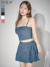 ブルー モデル：ゆめ　身長：160cm　着用サイズ：Sサイズ