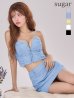 ブルー　モデル：まりん　身長：164cm　着用サイズ：Sサイズ
