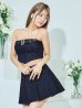 ブルーデニム モデル：如月れい　身長：156cm　着用サイズ：Sサイズ
