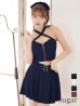 ネイビー モデル：三上悠亜　身長：158cm　着用サイズ：Sサイズ
