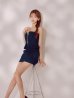 インディゴ　モデル：如月れい　身長：156cm　着用サイズ：Sサイズ
