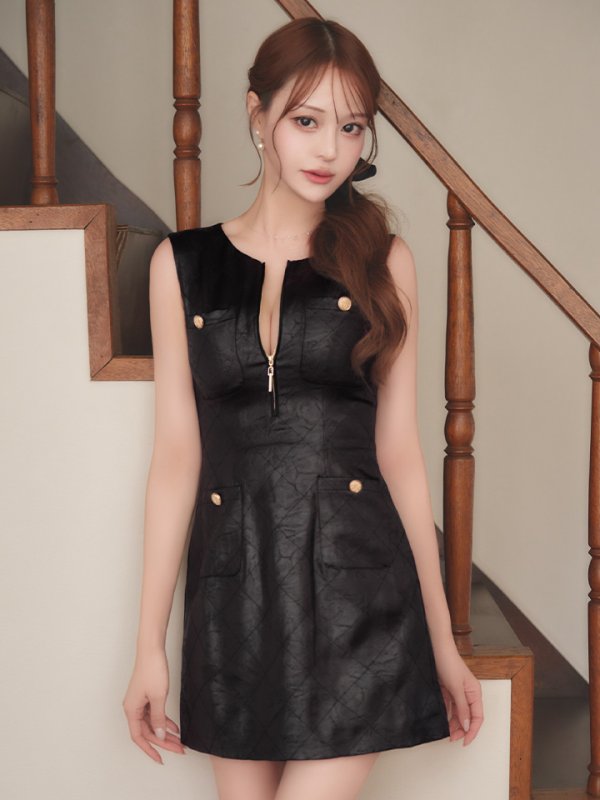 ブラック　モデル：れみれみ 身長：163cm　着用サイズ：Sサイズ