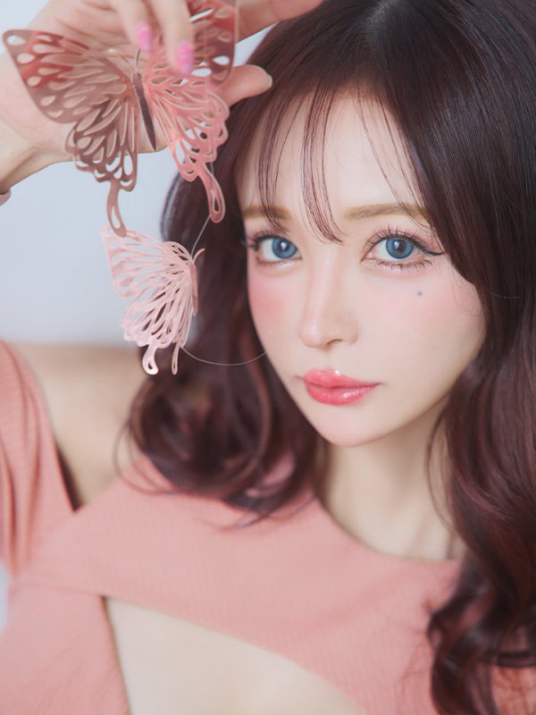 画像12: 【Glossy/グロッシー】 裾リボン/ バストカット/ オフショル/ ニット/ フロントジップ/ ロングスリーブ/ 袖あり/ ワンカラー/ ストレッチ/ タイト/ ミニドレス/ キャバドレス[OF08]