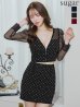ブラック モデル：ゆめ　身長：160cm　着用サイズ：Sサイズ