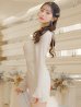 画像8: XSサイズあり【ROBE de FLEURS Glossy/ローブ・ド・フルール グロッシー】長袖/ バックオープン/ タイト/ ミニドレス/ キャバドレス[OF2]