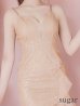 画像10: 【ROBE de FLEURS Glossy/ローブ・ド・フルール グロッシー】バック編み上げ/ スリット/ スパークリーラメ/ ミモレ丈/ ミディアム丈/ ミディアムドレス/ キャバドレスlong[OF2]