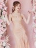 画像3: 【ROBE de FLEURS Glossy/ローブ・ド・フルール グロッシー】バック編み上げ/ スリット/ スパークリーラメ/ ミモレ丈/ ミディアム丈/ ミディアムドレス/ キャバドレスlong[OF2]