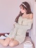 アイボリー  モデル：三上悠亜　身長：159cm　着用サイズ：Sサイズ