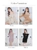 画像33: XSサイズあり【ROBE de FLEURS Glossy/ローブ・ド・フルール グロッシー】2way/ オフショル/ ファー/ バストジップ/ リブニット/ タイト/ ミニドレス/ キャバドレス[OF2]