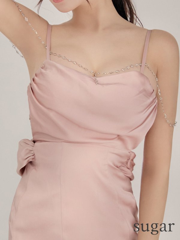 ピンク モデル:りな 身長:160cm 着用サイズ:Sサイズ