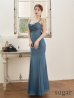 画像7: XSサイズあり【ROBE de FLEURS Glossy/ローブ・ド・フルール グロッシー】サテン/ バストビジュー/ ロングドレス/ キャバドレス long[OF2]