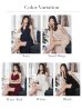 画像33: XSサイズあり【ROBE de FLEURS Glossy/ローブ・ド・フルール グロッシー】ラメ/ フリル/ スリット/ キャミ/ ロングドレス/ キャバドレス long[OF2]