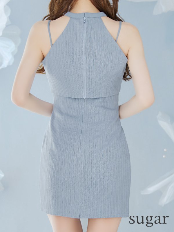 ブルー モデル:ゆめ 身長:160cm 着用サイズ:Sサイズ