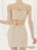 バニラクリーム モデル：ゆめ　身長：160cm　着用サイズ：Sサイズ
