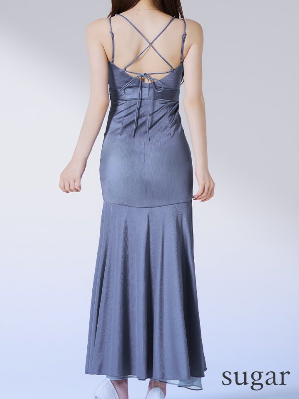 ブルー モデル：ゆめ　身長：160cm　着用サイズ：Sサイズ