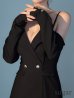 ブラック モデル：ゆめ　身長：160cm　着用サイズ：Sサイズ
