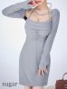 ブルーグレー　モデル：ももか　身長：156cm　着用サイズ：Sサイズ