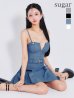 画像12: 【予約商品/７月下旬発送予定】XSサイズあり【Glossy/グロッシー】センタージップ/ ベルト/ セットアップ/ プリーツ/ フレア/ ミニドレス/ キャバドレス[OF2]