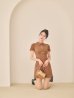 キャメル　モデル：ゆりお　身長：165cm　着用サイズ：Sサイズ