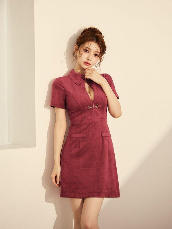 ピンク モデル：ももか　身長：156cm　着用サイズ：Sサイズ