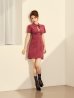 画像3: 【予約商品/9月上旬発送予定】XSサイズあり【Glossy/グロッシー】スエード/ バストカット/ 半袖/ ミニドレス/ キャバドレス[OF08]