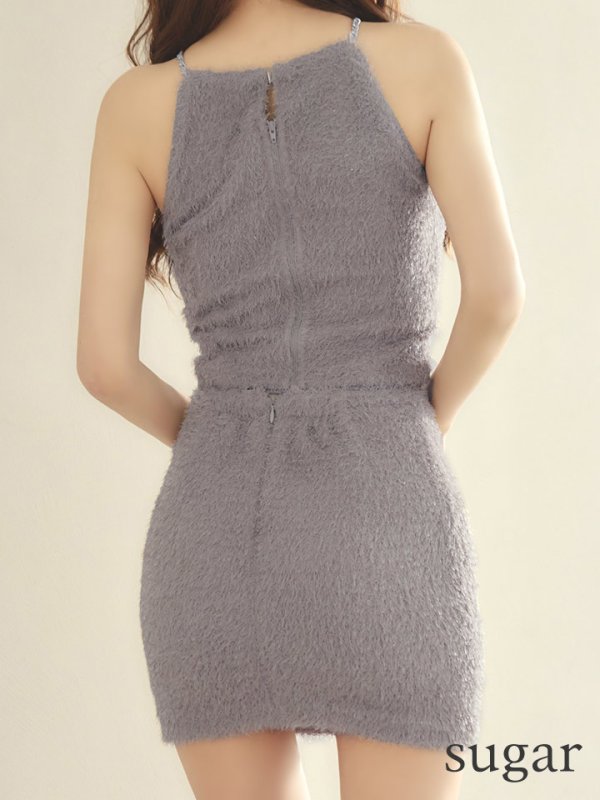 グレー　モデル：ゆめ　身長：160cm　着用サイズ：Sサイズ