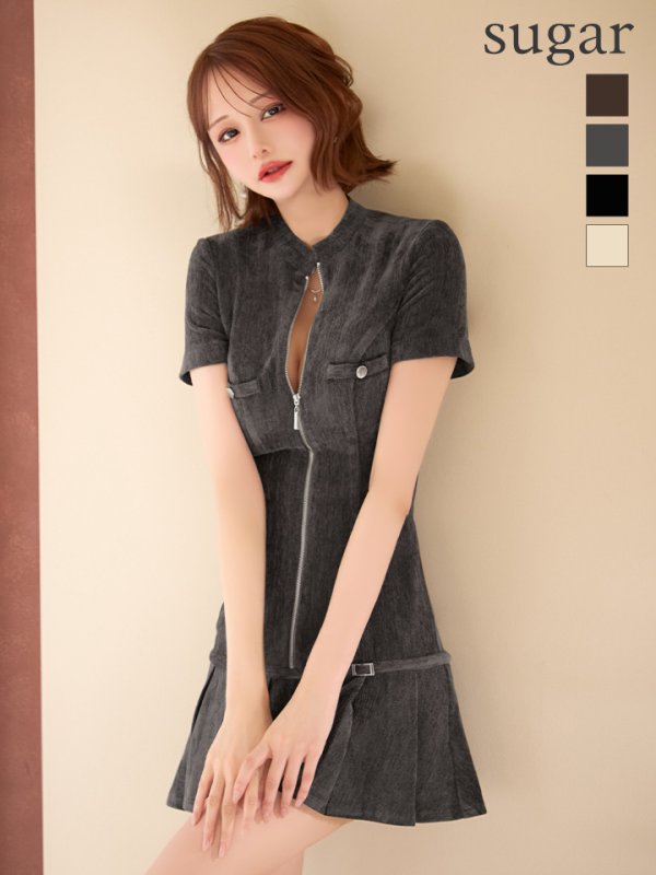 グレー モデル：れみれみ　身長：163cm　着用サイズ：Sサイズ