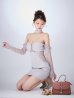 グレー モデル：ももか　身長：156cm　着用サイズ：Sサイズ