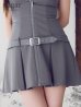 グレー モデル：橋本甜歌(てんちむ)　身長：163cm　着用サイズ：Sサイズ