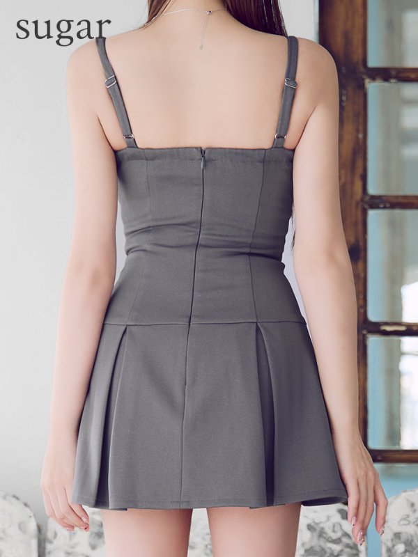 グレー モデル：橋本甜歌(てんちむ)　身長：163cm　着用サイズ：Sサイズ