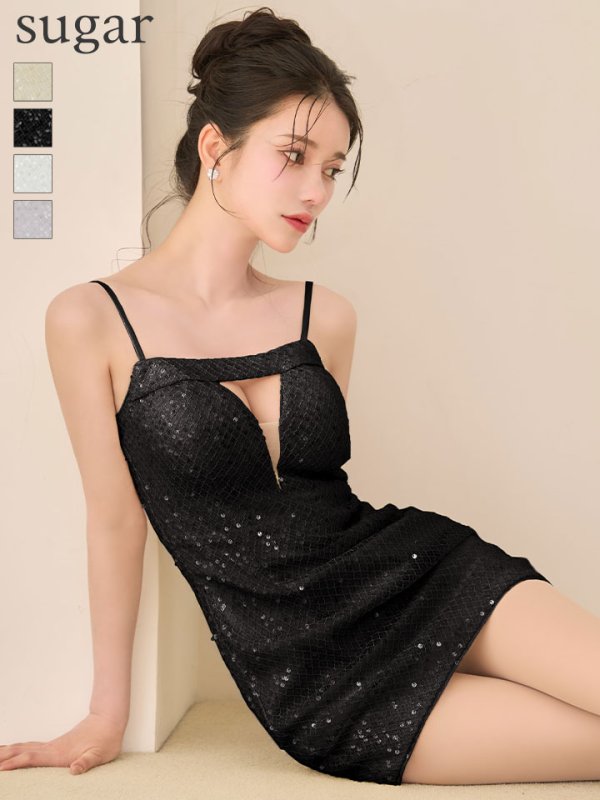 ブラック　モデル：ゆりお　身長：165cm　着用サイズ：Sサイズ