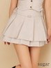 画像4: 【予約商品/8月下旬発送予定】XSサイズあり【Glossy/グロッシー】サイドドロスト/ プリーツ/ フレア/ セットアップ/ ミニドレス/ キャバドレス[OF08]